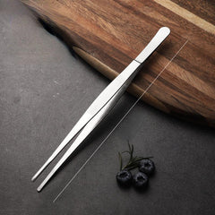 Stainless Steel Kitchen Tongs BBQ Food Clip Churrasco Tweezers Restaurant Tools