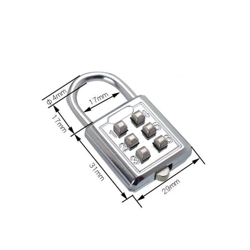 Waterproof Combination Padlock for Outdoor Cabinets and Doors