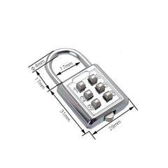 Waterproof Combination Padlock for Outdoor Cabinets and Doors