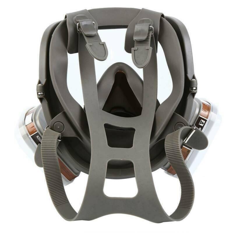 15-in-1 Full Face Respirator Mask w/ Safety Goggles