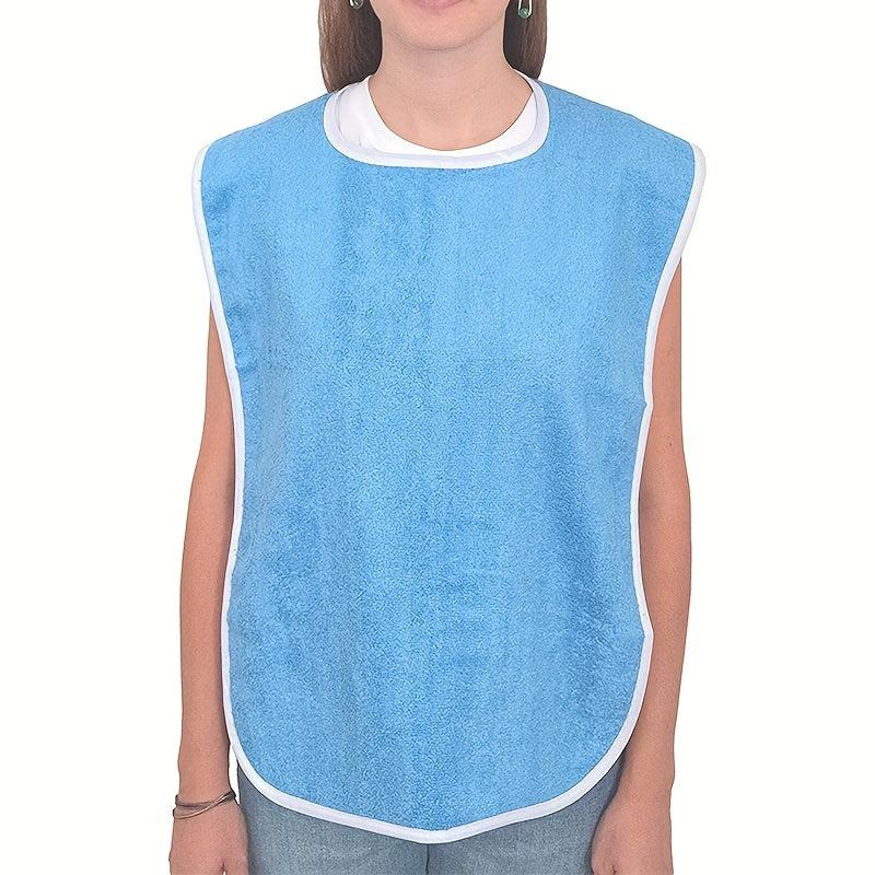 Adult Anti Stain Eating Bib Protects Clothes While Eating