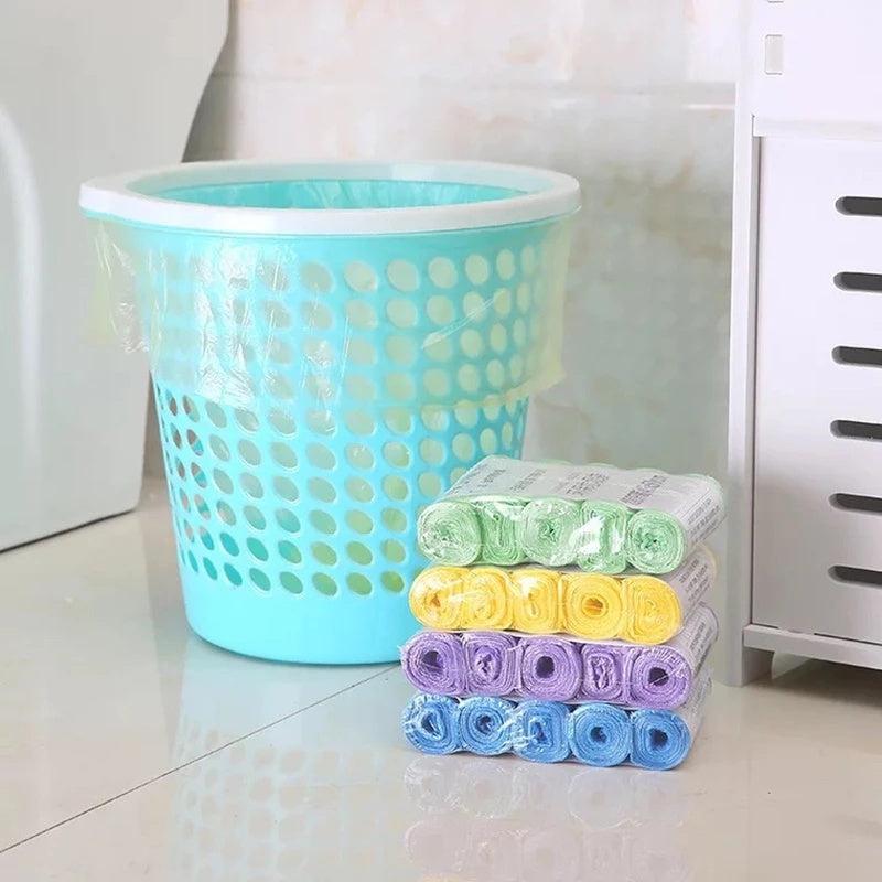 100pcs Thick Disposable Garbage Bags Kitchen Storage Trash Liner Bags