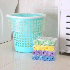 100pcs Thick Disposable Garbage Bags Kitchen Storage Trash Liner Bags