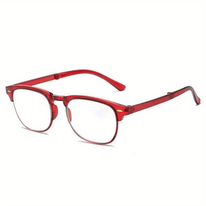 Stylish Folding Presbyopia Glasses for Women - Anti-Light High Glasses