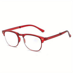 Stylish Folding Presbyopia Glasses for Women - Anti-Light High Glasses