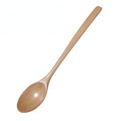 Long Handled Wooden Spoon Honey Spoon Solid Wooden Coffee Spoon