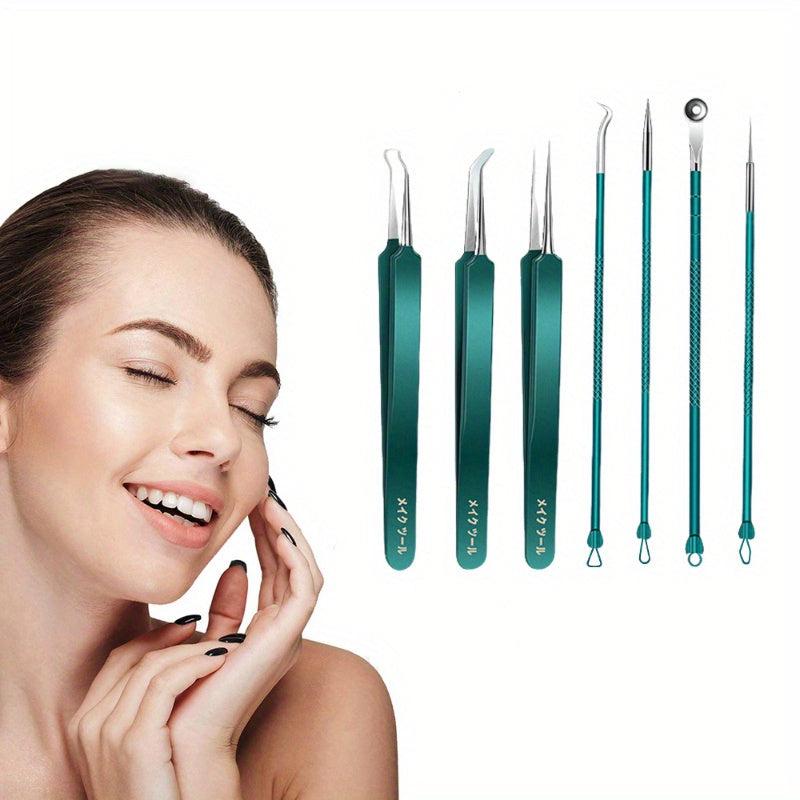 7pcs Precision Skin Care Tool Set for Beauty Needs HH9195