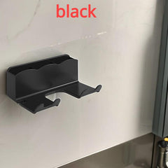 Hair Dryer Storage Rack Wall Mount Non-Perforated Pylon Mount