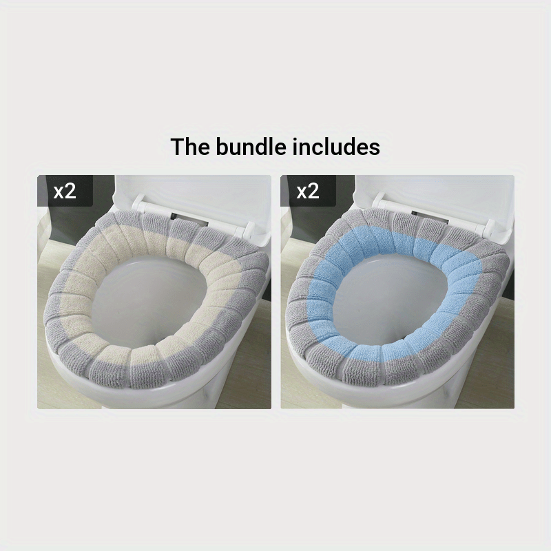 Four Seasons Double Split O Ring Toilet Pad Comfortable And Hygienic