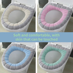 Four Seasons Double Split O Ring Toilet Pad Comfortable And Hygienic