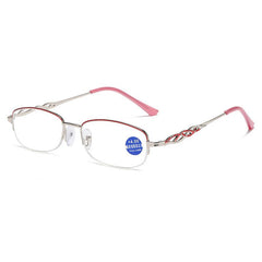 Reading Glasses for Ladies Middle-aged & Elderly with Light-Compatible Frame