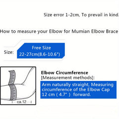 Sports Pressurized Elbow Protector Arm Guard Warm Joint Elbow Protector