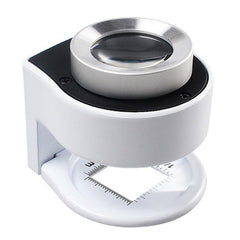 6 Light Coin Magnifier Portable Metal Eye Loupe for Sewing Jewelry Textiles