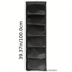 1pc Hanging Shoe Storage Bag Organize Shoes Save Space Durable Breathable Fabric
