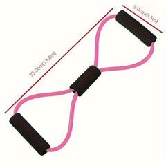 Yoga Resistance Exercise Bands Chest Expander Elastic Muscle Training Rope