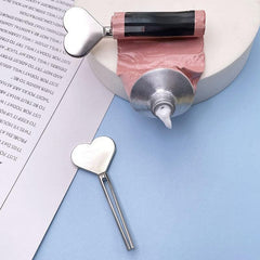 Metal Toothpaste Squeezer Stainless Dispenser Tube Hand Cream Key Roller Set