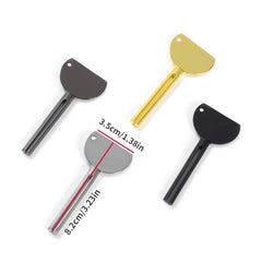 Random Zinc Alloy Toothpaste Squeezer Manual Metal