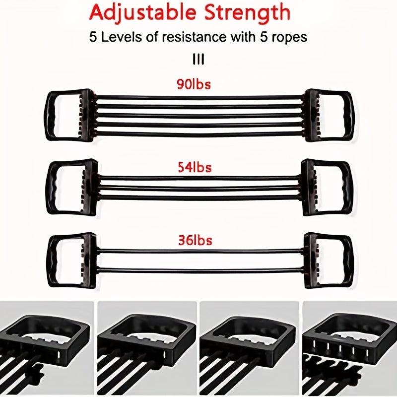 Chest Expander Exercise Bands for Muscle Training
