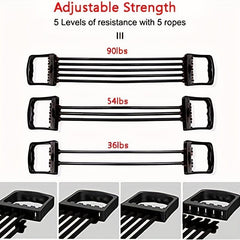 Chest Expander Exercise Bands for Muscle Training