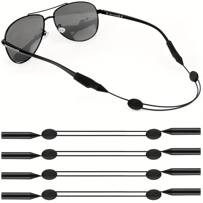 4pcs Adjustable Glasses Straps for Eyeglasses & Sunglasses 14-16 Inches