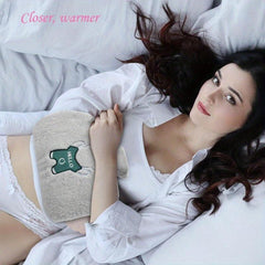 Double Handle Hot Water Bag with Thickened Water Filling