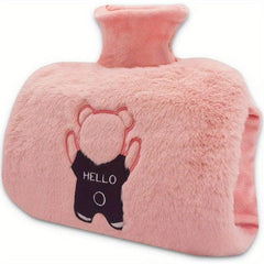 Double Handle Hot Water Bag with Thickened Water Filling