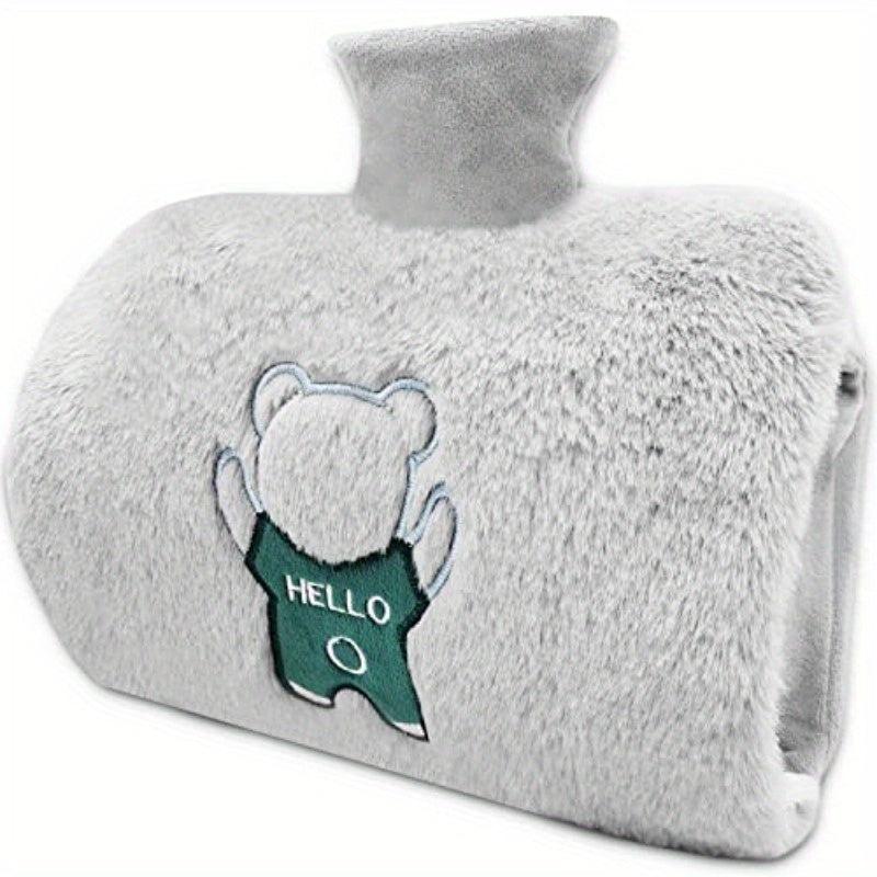 Double Handle Hot Water Bag with Thickened Water Filling