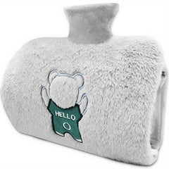 Double Handle Hot Water Bag with Thickened Water Filling