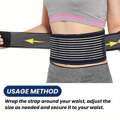 Elastic Breathable Waistband Relieves Lumbar Pain After Sitting