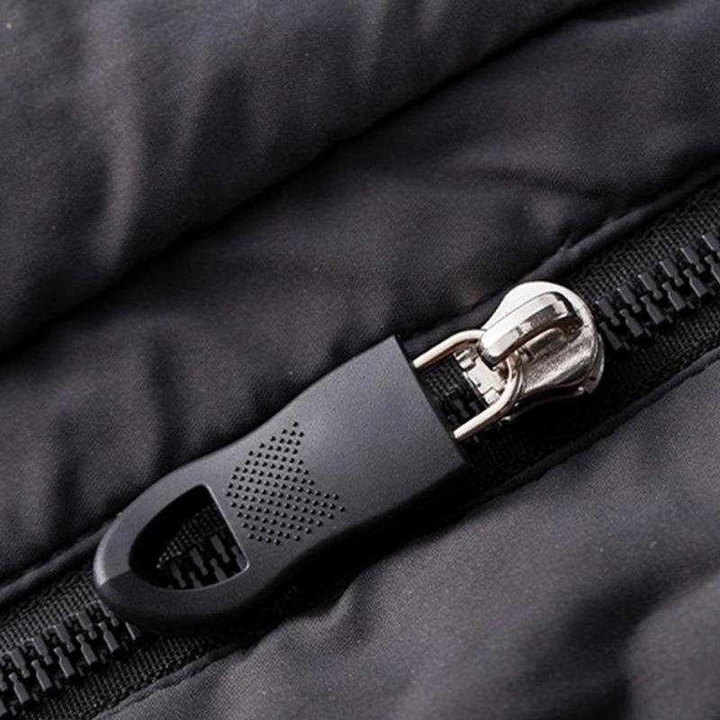 5pcs Zipper Pull Buckle Alloy Rubber Detachable for Luggage School Bag