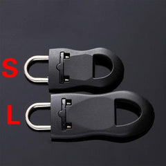5pcs Zipper Pull Buckle Alloy Rubber Detachable for Luggage School Bag