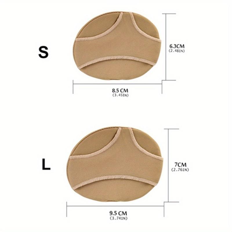 2pcs High Heel Gel Pads Forefoot Metatarsal Insoles Insert