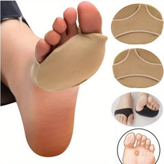2pcs High Heel Gel Pads Forefoot Metatarsal Insoles Insert