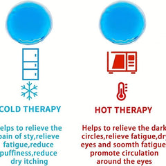 Reusable Gel Eye Mask Ice Pack Hot & Cold Compress for Beauty