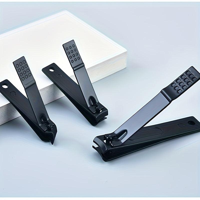 3pcs Stainless Steel Nail Clipper Set for Travel & Home Pedicures
