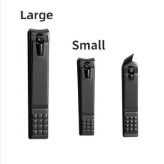 3pcs Stainless Steel Nail Clipper Set for Travel & Home Pedicures