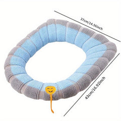 Toilet Seat Cushion Washable Thickened Cover for Winter