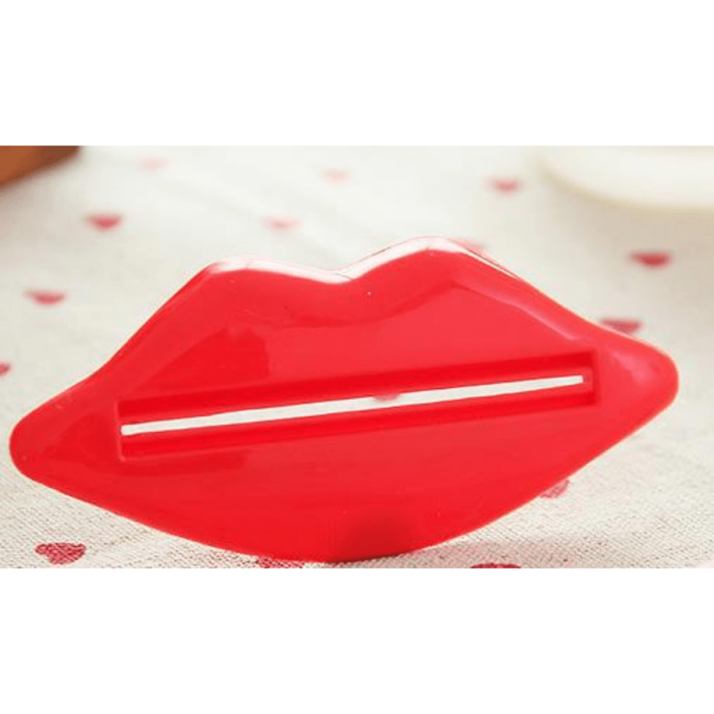 5Pcs PP Lip Squeeze Toothpaste Dispenser Cartoon Design Facial Cleanser