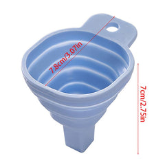 Collapsible Silicone Funnel for Kitchen Coffee and Liquid Allocation
