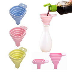 Collapsible Silicone Funnel for Kitchen Coffee and Liquid Allocation