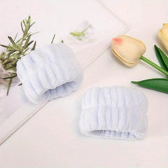 2pcs Wrist Protection Strap for Face Washing Anti Sweat Band