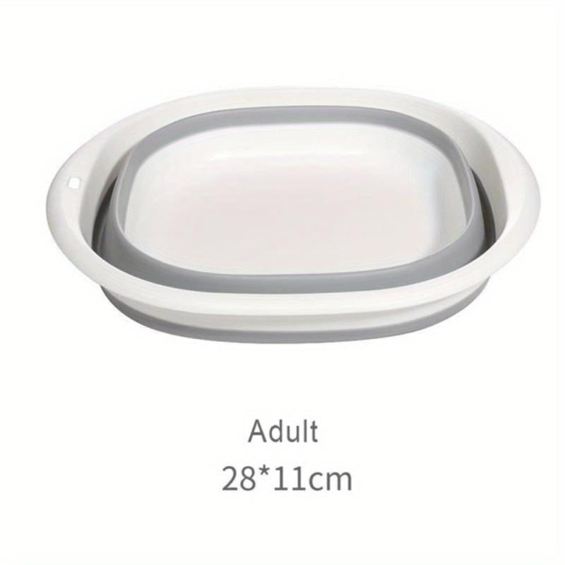 Portable Folding Washbasin Adult Baby Bathtub Shampoo Basin