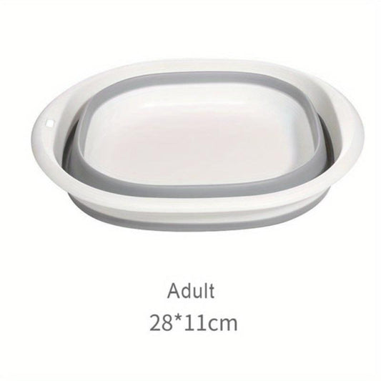 Portable Folding Washbasin Adult Baby Bathtub Shampoo Basin