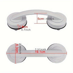 Anti Slip Handrail with Suction Cup for Safe Grip in Bathroom