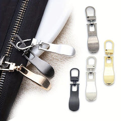 8pcs Metal Zipper Pullers for Sewing Bags Down Jacket, Detachable Zipper Sliders