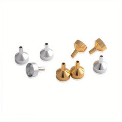 2pcs Mini Metal Funnel for Filling Small Bottles Transfer Liquid Refill Perfume