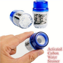 Activated Carbon Water Strainer Kitchen Faucet Purifier Tap Water Filter
