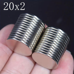 10pcs 20x2 Neodymium Magnet 20mm X 2mm N35 NdFeB Round Powerful Strong