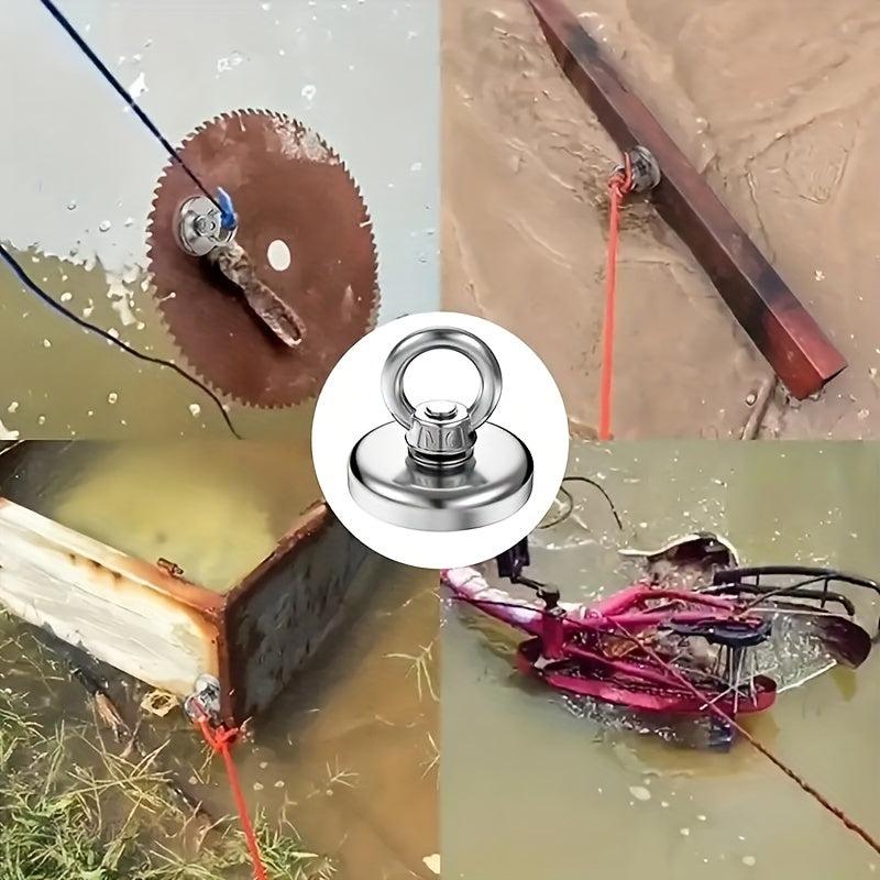165lbs Pull Fishing Magnet Heavy Duty Big Rare Earth Magnet