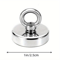 165lbs Pull Fishing Magnet Heavy Duty Big Rare Earth Magnet